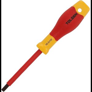 Tolsen Schroevendraaier VDE Premium - Hex schroevendraaier - Inbus schroevendraaier 6.0 x 100 mm