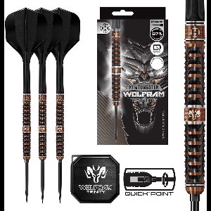 Harrows Wolfram Trinity Quick Point 97% - Dartpijlen