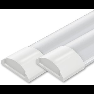 Ledvion - 2x LED Armatuur - 60 cm - 15W - 6500K - 1800 lumen - IP20 - Koppelbaar