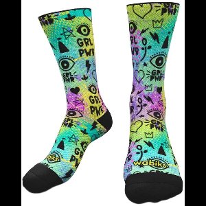Wabiks Girl Power Crewsokken Veelkleurig EU 39-42 Man,Vrouw