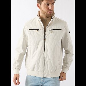 Donders 1860 - Zomerjas - Heren - 2XL-56 - Kiezel - Polyester - 21862