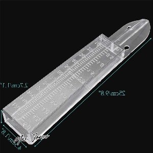 Mrs. Jones Regenmeter 120ml duidelijk plastic regenmeter balkon tuin terras met regenmeting .