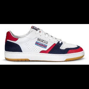 Sparco S-URBAN MARTINI RACING – Retro Sneakers met Iconische Martini Racing Livery - Wit - Maat - 41