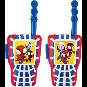 Spidey & friends - walkie talkies voor kinderen - eenvoudige bediening - 150m bereik - werkt op batterijen