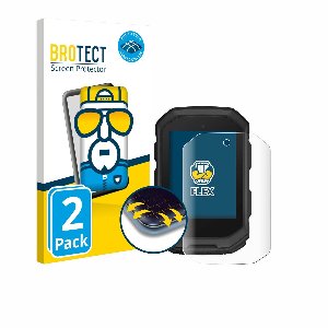 BROTECT - Screenprotector voor Garmin Edge MTB - Folie Beschermfolie transparant volledig dekking - 2 Stuks