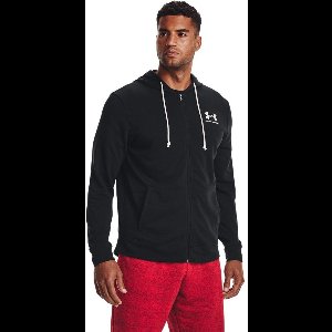 Under Armour Sweatjacke UA Rival Terry mit durchgehendem Zip Black-3XL
