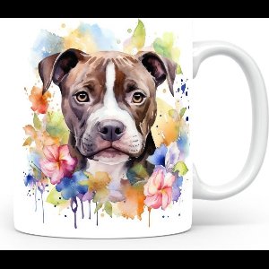 Mok met Pit Bull Beker voor koffie of tas voor thee, cadeau voor dierenliefhebbers, moeder, vader, collega, vriend, vriendin, kantoor