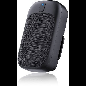 Caliber Draagbare Bluetooth Speaker – Mini Speaker Clip - Handsfree bellen - TWS - Waterdicht - Lichtgewicht - Zwart (HPG101BA)