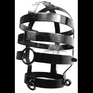 Hoofdkooi RVS zwart - large