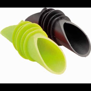 Point-Virgule Wijnafsluiter - Schenktuit - Anti-Drup - Set van 2 Stuks