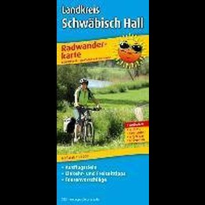 Radwanderkarte Landkreis Schwäbisch Hall 1 : 75 000