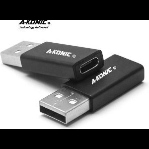 A-Konic© Verloop adapter USB-C naar USB convertor | opzetstuk | office | USB 3.1 to USB C HUB | pc | laptop | USB C naar USB A female | telefoon | Surface (Pro)| Dell | HP | Samsung | USB-A | Lenovo