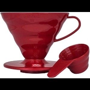 Hario Dripper V60-02 Kunststof - Rood