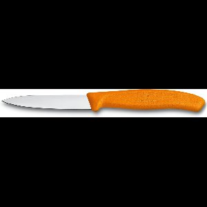 Victorinox Groente-/schilmesje Swiss Classic - Oranje - lemmet 8 cm