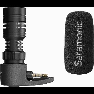 Saramonic SmartMic+ compact TRRS condensator microfoon voor telefoons of camera