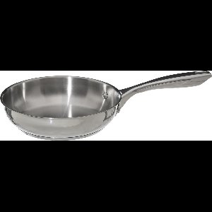 Secret de Gourmet - Koekenpan - Alle kookplaten/warmtebronnen geschikt - zilver - Dia 20 cm