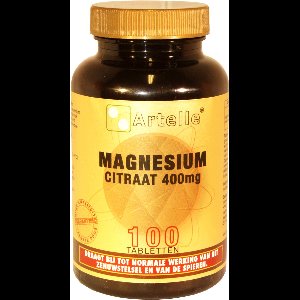 Artelle Magnesium citraat elementair 100 Tabletten