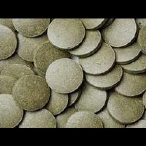 Vivani visvoer Jumbo Bodemtabletten Spirulina 36% Ø 2,5 cm 0,5 liter