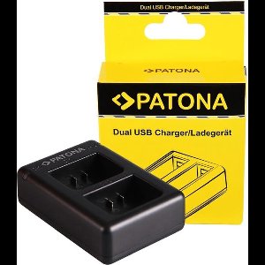 Patona Duo Oplader voor Garmin Virb XE