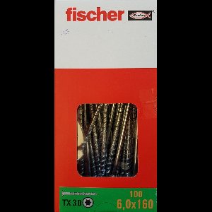 Fischer Spaanplaatschroef 6,0x160 TX30
