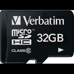 Verbatim microSDHC 32GB Class 10