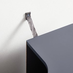 Wastafelmeubel Badkamerkast 60x30x60 cm met 2 Deuren – Landelijke & Industriële Stijl – Verstelbare Plank – Vrijstaand MDF Badkamermeubel met Sifon Uitsparing – Grijs – Medahomestore