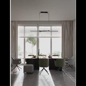 Lyora Design hanglamp Akro zwart - 9088119