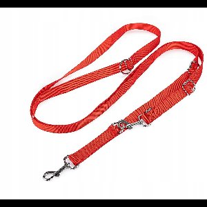 Verstelbare Nylon Hondenlijn L Rood 3m - Happet