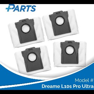 Dreame L10s Pro Ultra Stofzakken (4 Stuks, Plus.Parts® alternatief voor RDB8)
