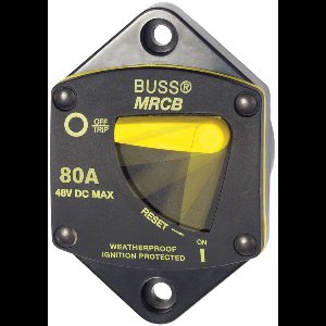 BSS Zekeringautomaat 187 Panel Mount 80A