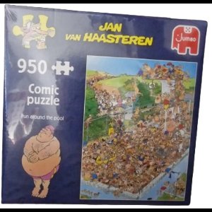 Jan van Haasteren Fun Around the Pool Puzzel 950 Stukjes