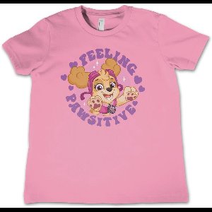 Paw Patrol Kinder T-Shirt Feeling Pawsitive Kids Tee NIC-12-PP010-DTF541 Pink-10 Jahre