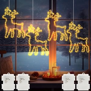 MKSS® Kerstverlichting - Rendier Kerstverlichting Buiten - Kerstfiguren Buiten