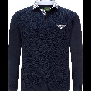 Charles Colby herren Trui - 52/54 - donkerblauw