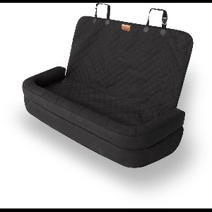 Achterbank Hondenmand – DogSeat® Harvey Lounge Honden Autostoel – Achterbank Mand – Voor 2 tot 3 Honden – Oxford Stof – Waterafstotend – Met Veiligheidsriemen – Antislip – Wasbaar – Cover Achterbank