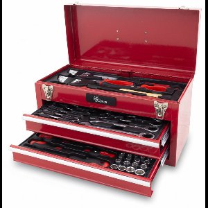 Gereedschapskoffer Gevuld – 89-delig – Incl. Ratel-, Tang- & Schroevendraaierset – Compact & Overzichtelijk | Ragnor