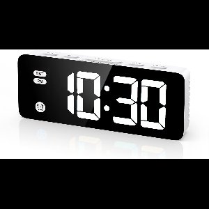 Transnect® - Digitale Wekker - Dimbaar LED Display - Voor Slaapkamer, Woonkamer