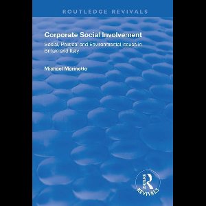 Routledge Revivals - Corporate Social Involvement