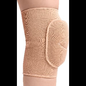 Kniebeschermers Dans | Rumpf 214 | Kniebescherming Sport | Hip Hop Jazz Ballet Moderne Dans | Beige | Maat XS