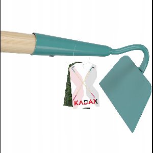 KADAX Hakkel, tuinhak voor dames, geharde hak voor het verwijderen van onkruid, onkruidhak voor het losmaken van de grond, tuinaccessoires voor het luchten en wieden van de grond (140 cm, werkdeel: