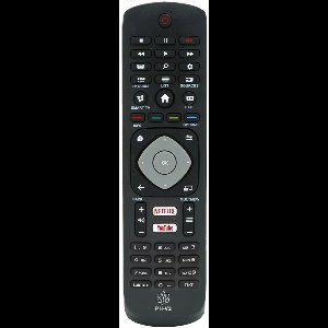 Slimtron Universele Philips Afstandsbediening – Geschikt voor alle Philips Smart TV’s – Met Netflix & YouTube Sneltoetsen – Model PH-V2