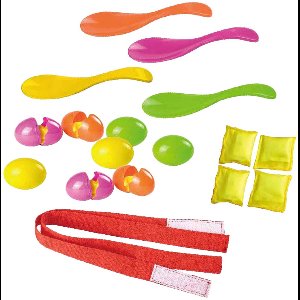 Playfun partyspel set - 3 coöperatieve spellen voor kinderen.