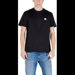 Classic Crew Neck Short Sleeve Tee - Black Shirts