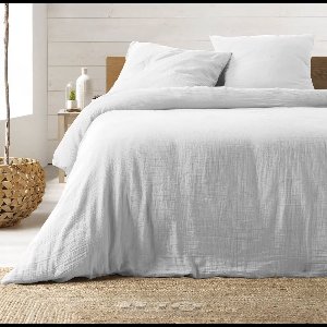 Katoenen gaas bedset 240 x 220 cm