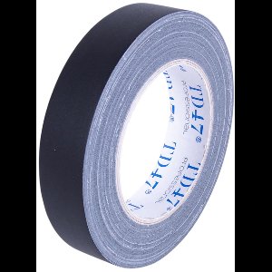 TD47 Professional Gaffa Tape 25mm x 25m Mat Zwart