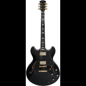 Elektrische gitaar Sire Guitars Archtop H7/BK Black Larry Carlton