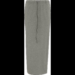 Knit Factory Lily Rok - Dames rok - Midi-rok - Rechte rok - Kokerrok - Met steekzakken - Reikend tot kuithoogte - Urban Green - M