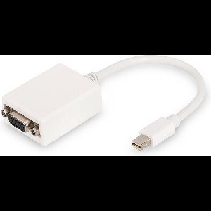 Digitus DB-340407-001-W video kabel adapter 0,15 meter Mini DisplayPort Wit