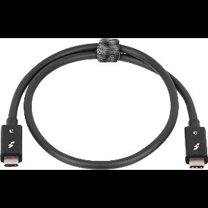 Akyga AK-USB-33 USB-kabel Thunderbolt stekker, Thunderbolt stekker 0.50 m Zwart