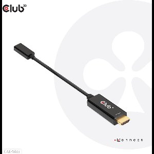 CLUB 3D CAC-1333 HDMI to USB Type-C 4K60Hz Active Adapter M/F